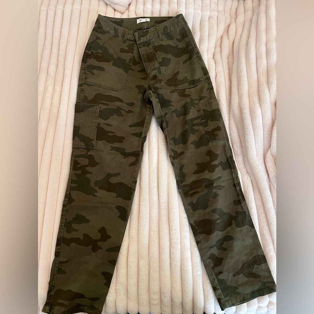 Garage Straight Leg Camo Pants